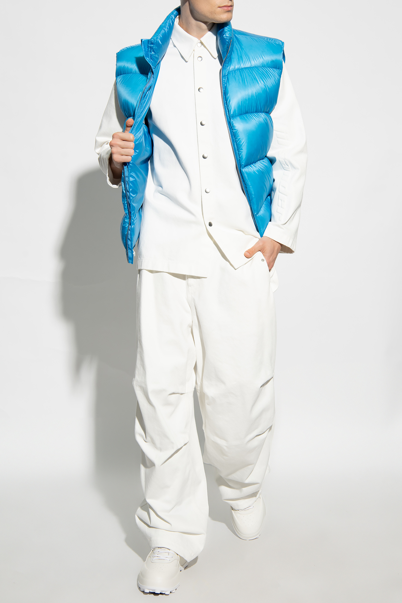 SchaferandweinerShops VG - Blue Quilted down vest JIL